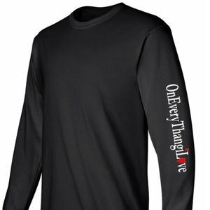 Oneverythangilove Black Long Sleeve Shirt